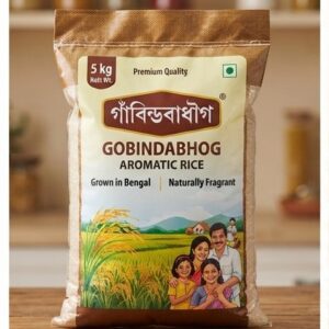 premium gobindobhog rice – 5 kg